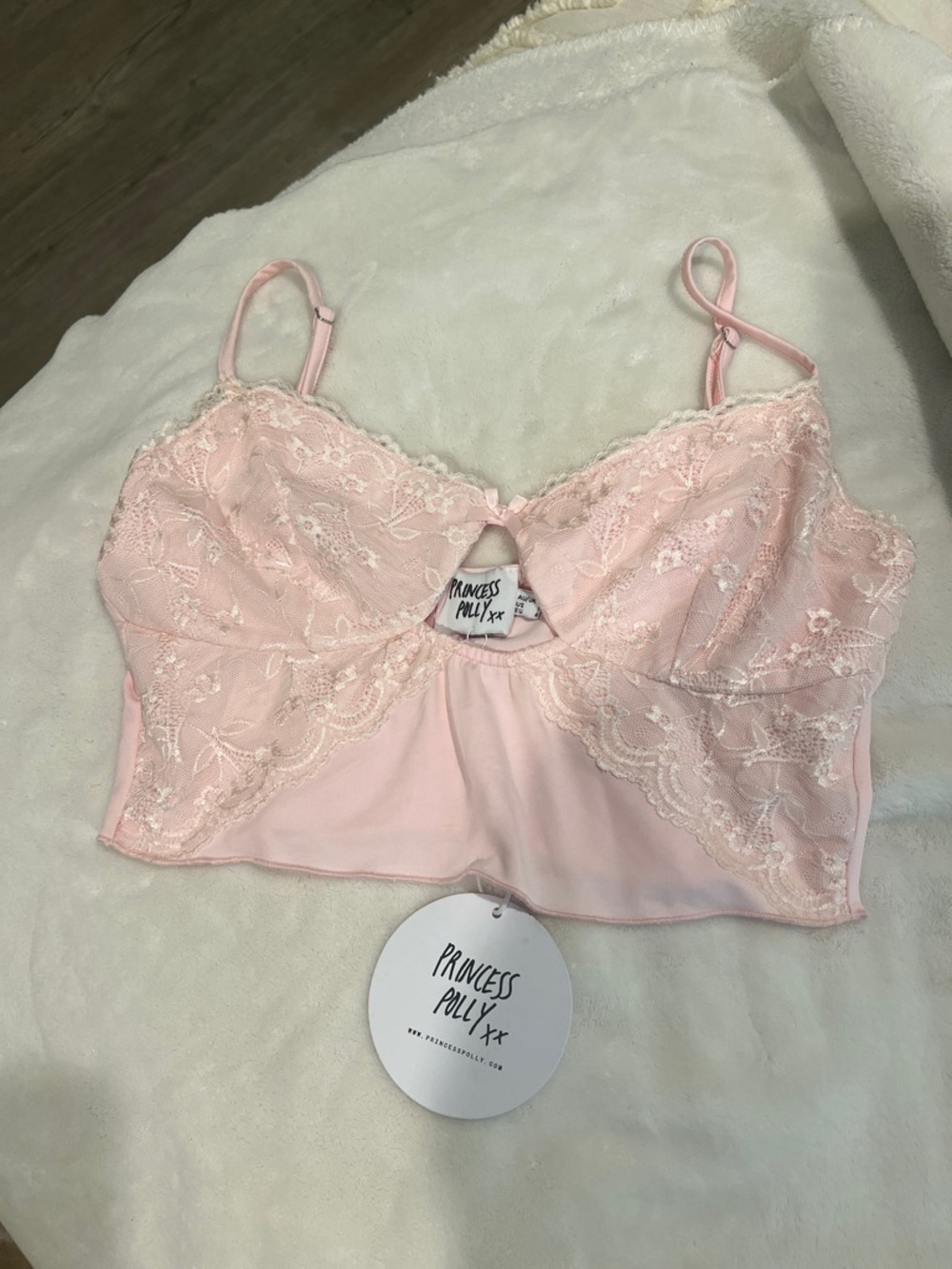 NWT Princess Polly Killian top pink